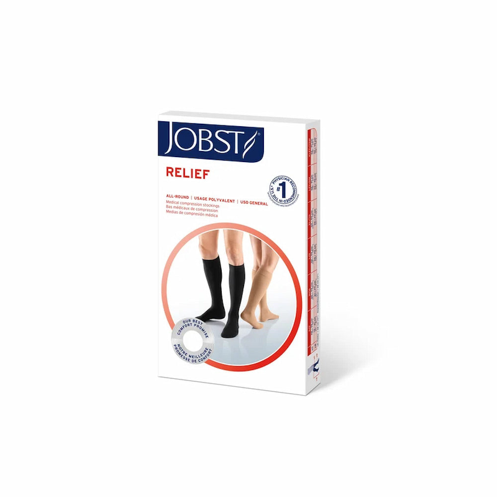 JOBST Relief 20-30mmHg Knee High | Closed Toe |  Beige