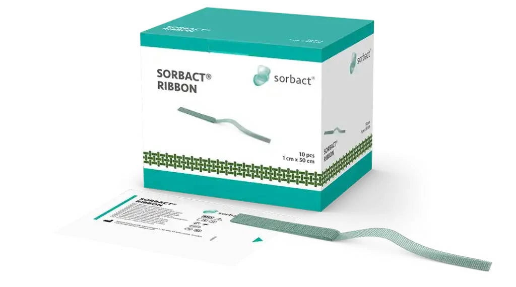 Cutimed Sorbact Ribbon Gauze Sterile