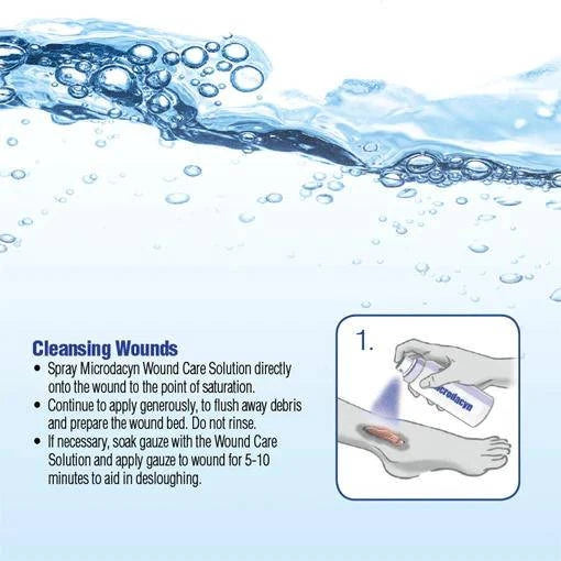 Microdacyn Wound Care Solution Pump | 250mL